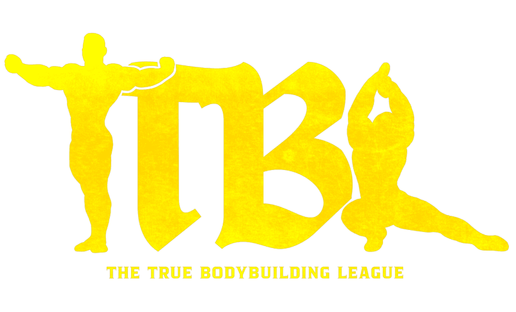Logo da The True Bodybuilding League